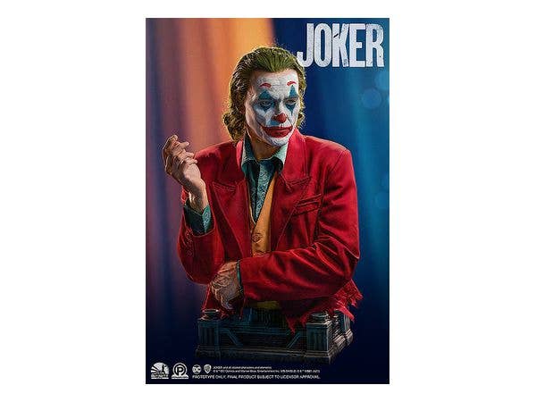 Infinity Studio X Penguin Toys DC Series Arthur Fleck Life Size Bust Figure, 800mm | 4580416923859