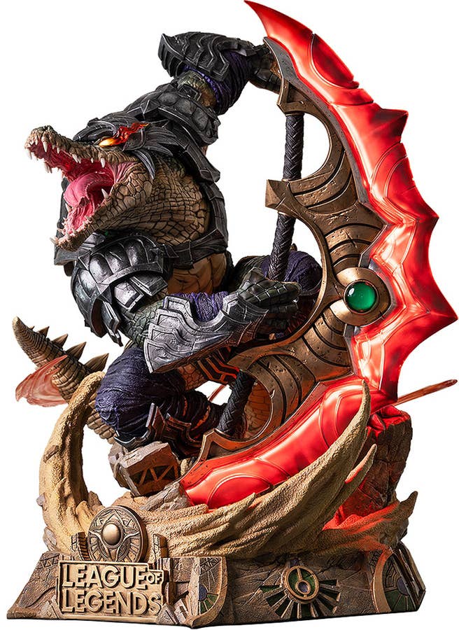 Infinity Studio League of Legends Series The Butcher of the Sands Renekton Statue Worlds Ver. 1/4 Scale Figure | 4580416926713