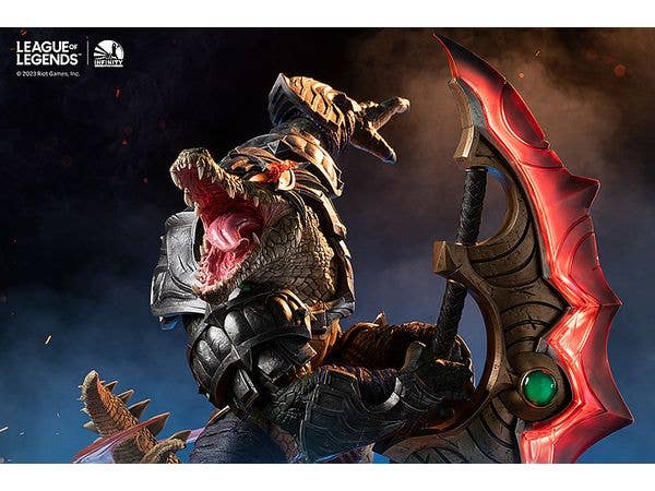 Infinity Studio League of Legends Series The Butcher of the Sands Renekton Statue Worlds Ver. 1/4 Scale Figure | 4580416926713