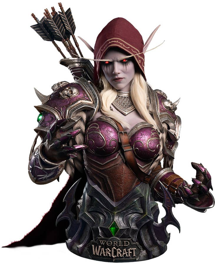 Infinity Studio x Blizzard Entertainment World of Warcraft Series Sylvanas Windrunner Life Size Bust | 4580416926720