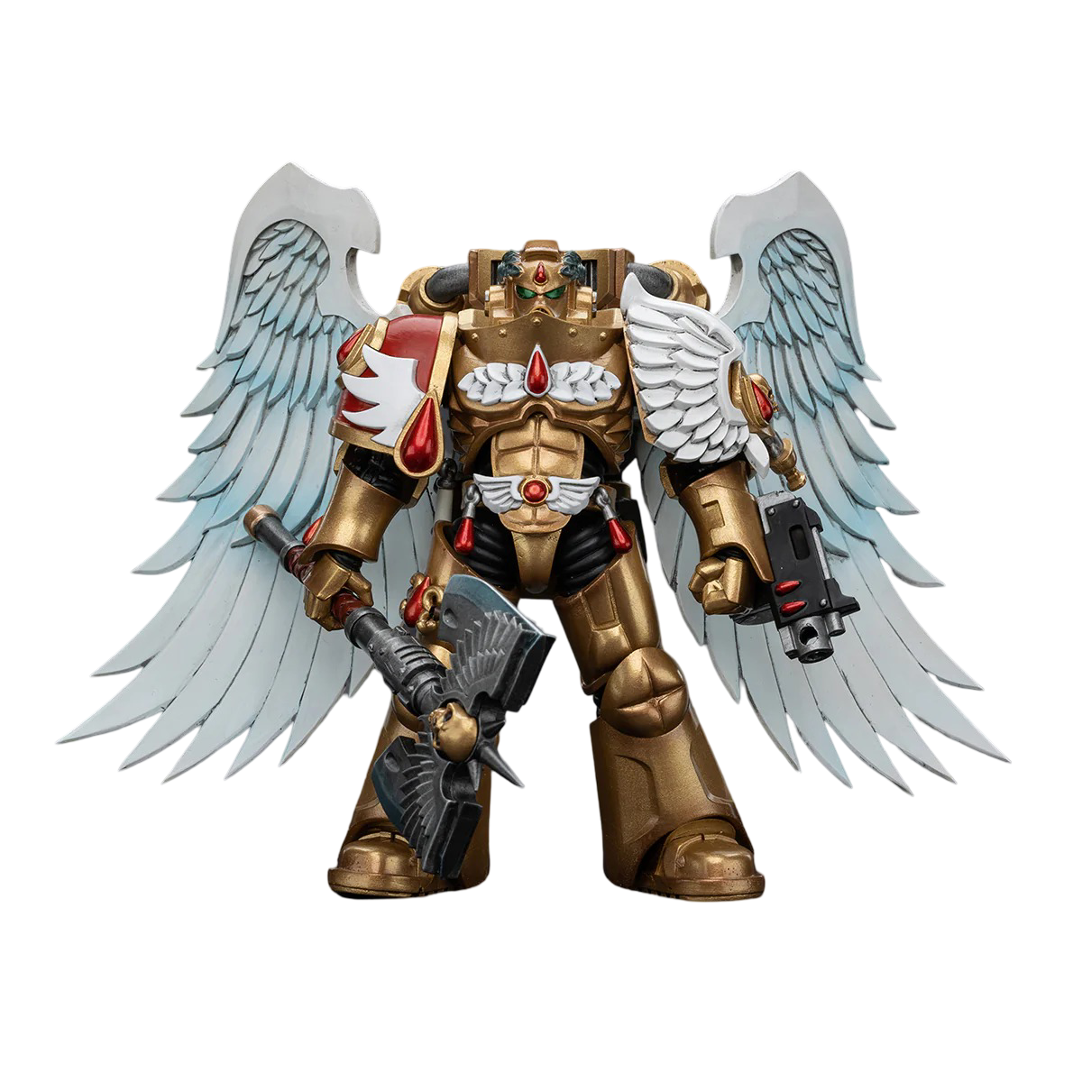 Angels Rex Incc Blood Angels Sanguinary Guard with Encarmine Axe Action Figure ...