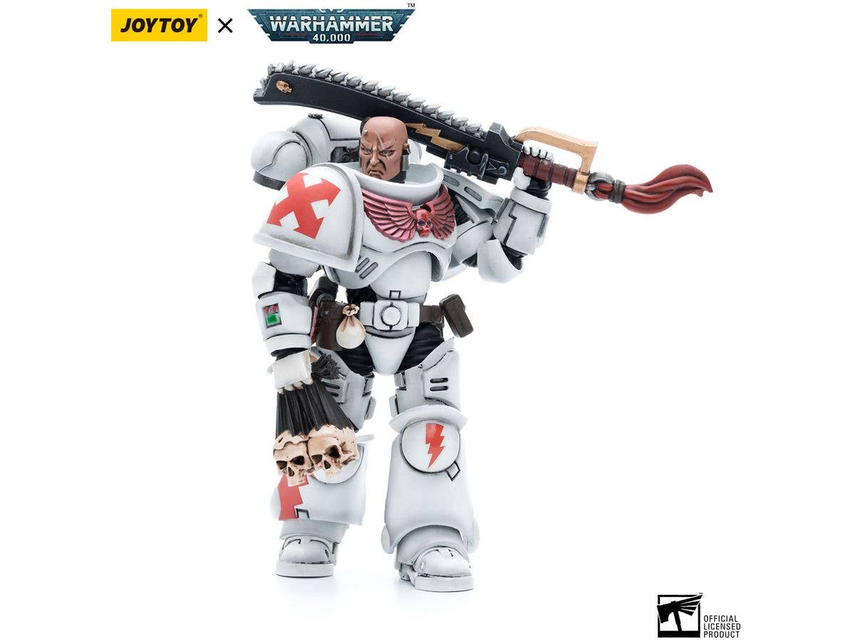 Joy Toy White Scars Assault lntercessor Sergeant Tsendbaatar | 6973130373815