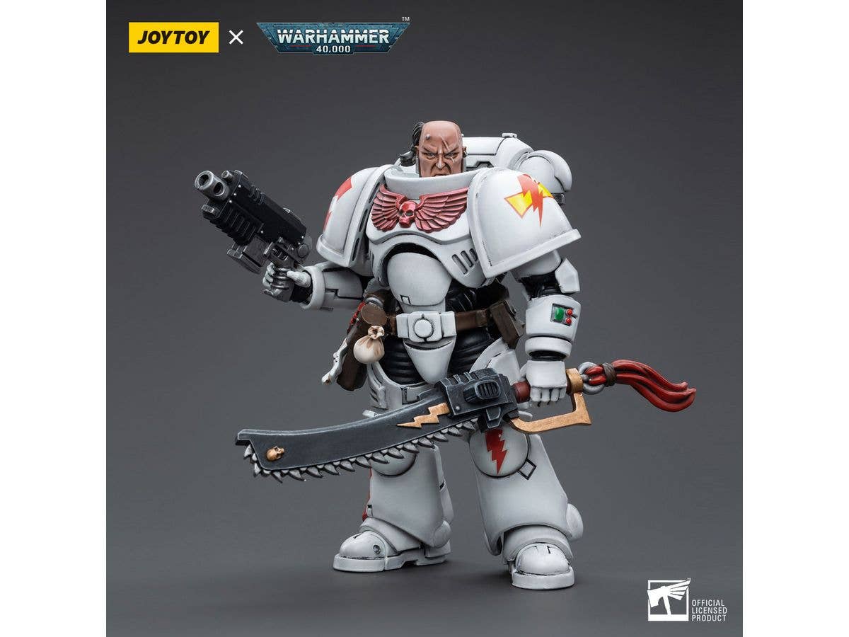 Joy Toy White Scars Assault lntercessor Sergeant Tsendbaatar | 6973130373815