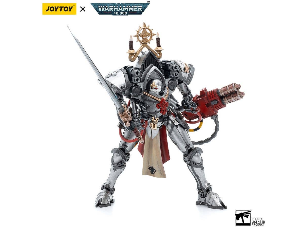 Joy Toy Warhammer 40K-Adepta Sororitas Order of the Argent Shroud Paragon Warsuit Sister Collaen | 6973130374669