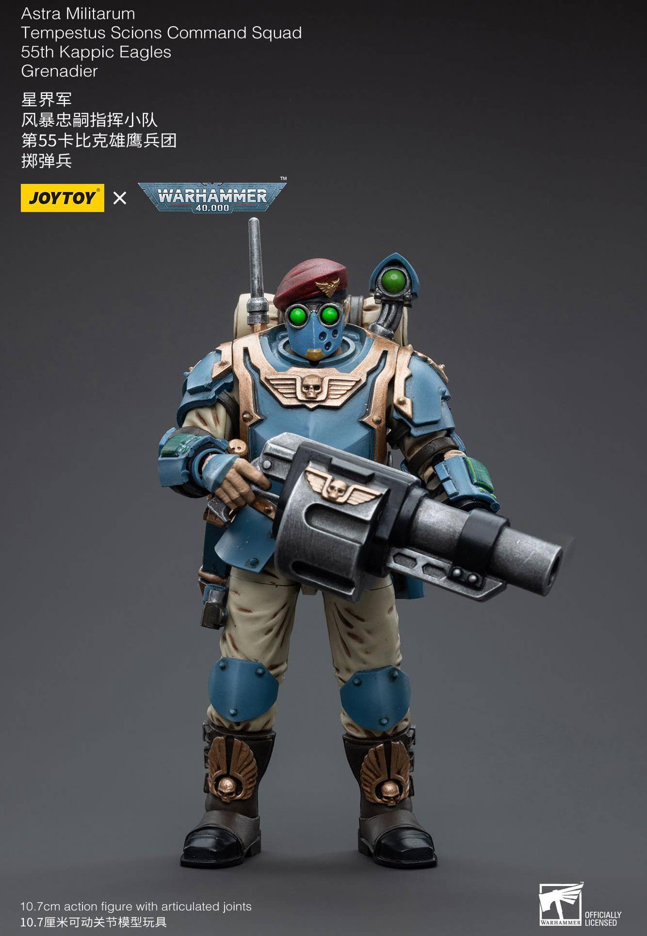 Joy Toy Astra Militarum Tempestus Scions Command Squad 55th Kappic Eagles Grenadier | 6973130375161