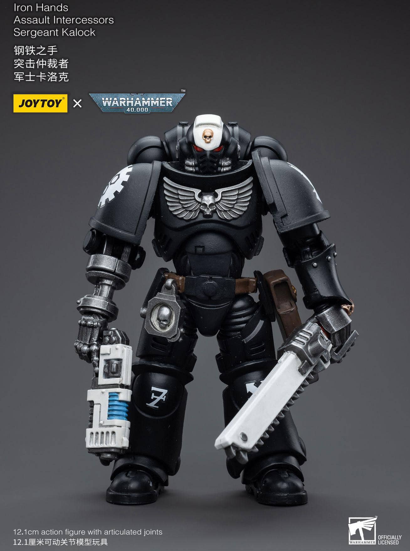 Joy Toy Iron Hands Assault Intercessors Sergeant Kalock | 6973130375314