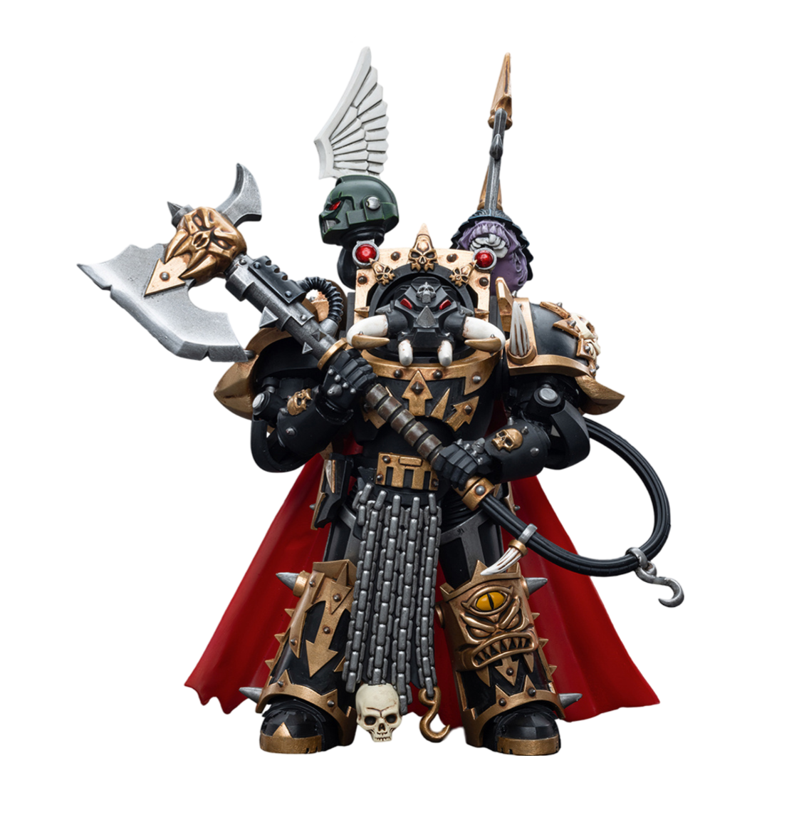 Joy Toy Chaos Space Marines Black Legion Chaos Lord in Terminator Armour(6973130376489)