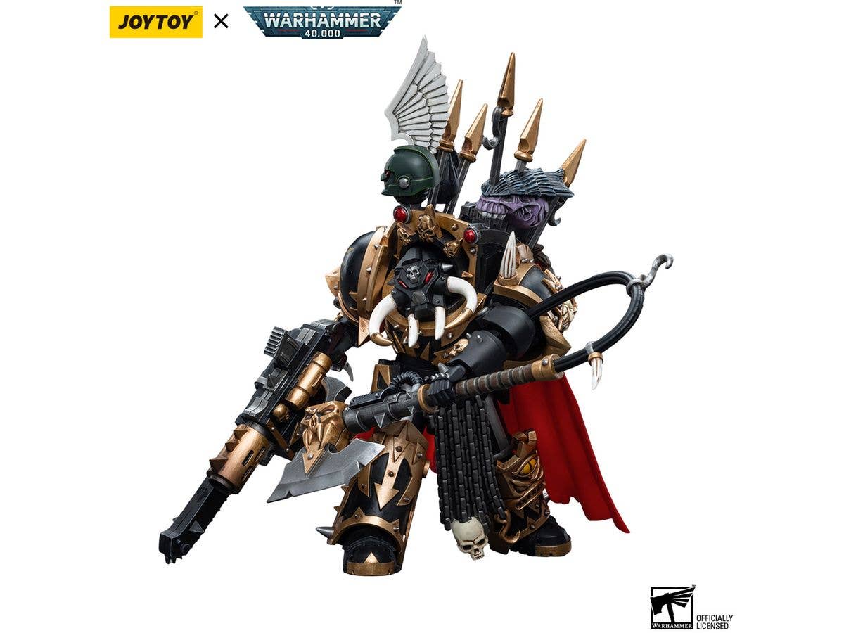 Joy Toy Chaos Space Marines Black Legion Chaos Lord in Terminator Armour | 6973130376489