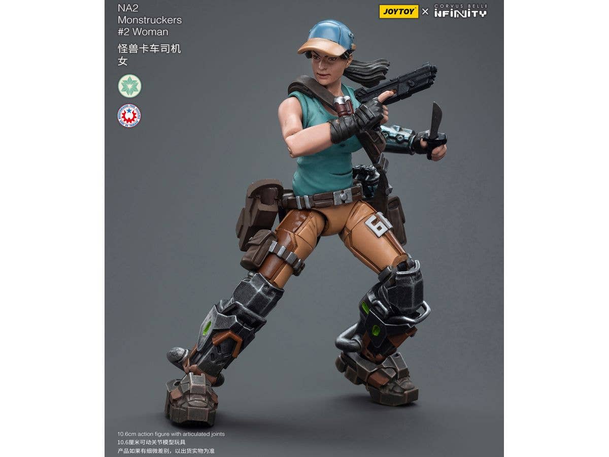 Joy Toy NA2 Monstruckers #2 Woman | 6973130377615