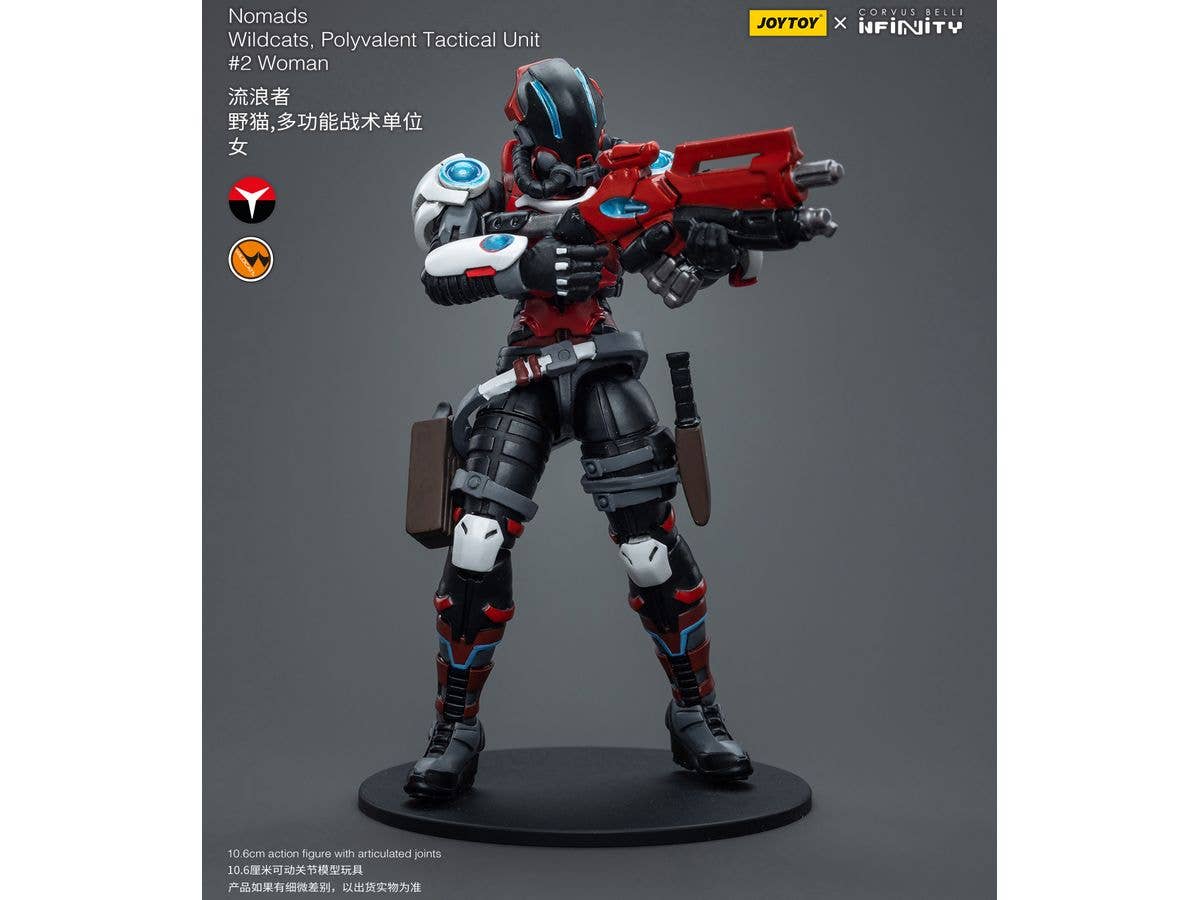 Joy Toy Nomads Wildcats, Polyvalent Tactical Unit #2 Woman | 6973130377639