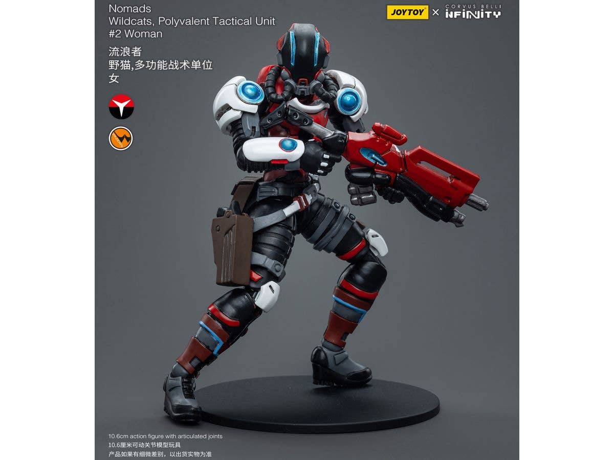 Joy Toy Nomads Wildcats, Polyvalent Tactical Unit #2 Woman | 6973130377639