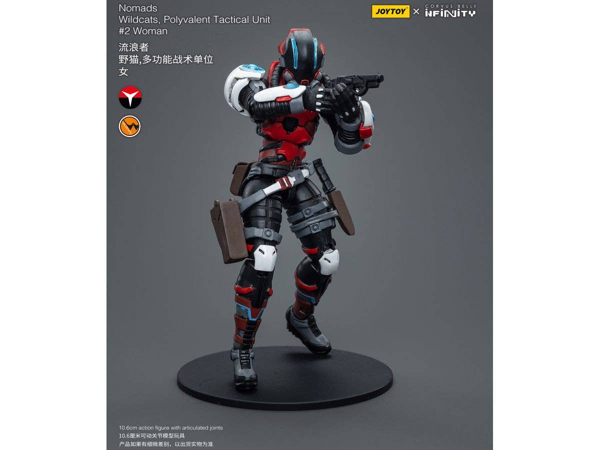 Joy Toy Nomads Wildcats, Polyvalent Tactical Unit #2 Woman | 6973130377639