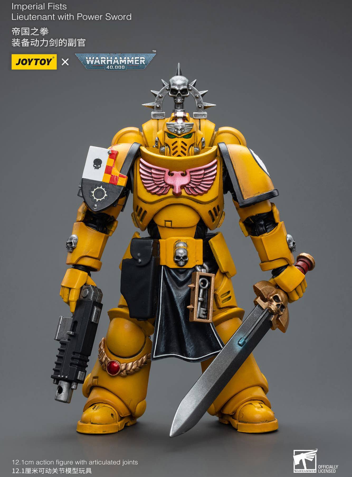 Joy Toy Imperial Fists Lieutenant with Power Sword | 6973130377714