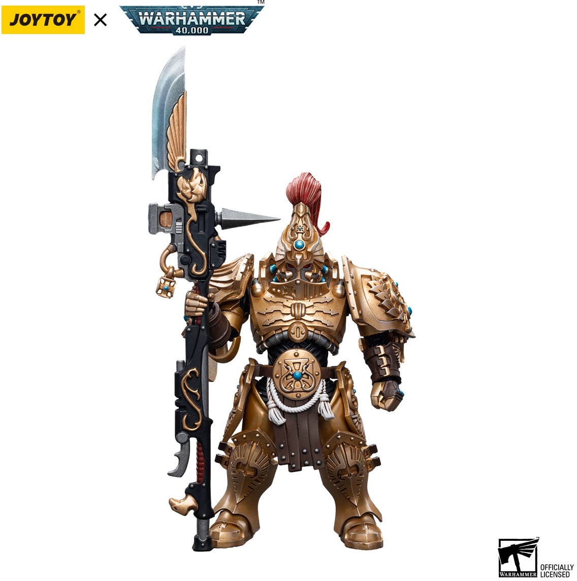 Joy Toy Adeptus Custodes Custodian Guard with Guardian Spear | 6973130377806