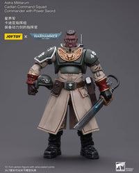 Joy Toy Astra Militarum Cadian Command Squad Commander with Power Sword | 6973130377905