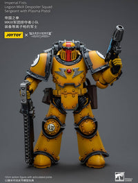 Joy Toy Imperial Fists Legion MkIII Despoiler Squad Sergeant with Plasma Pistol | 6973130379084