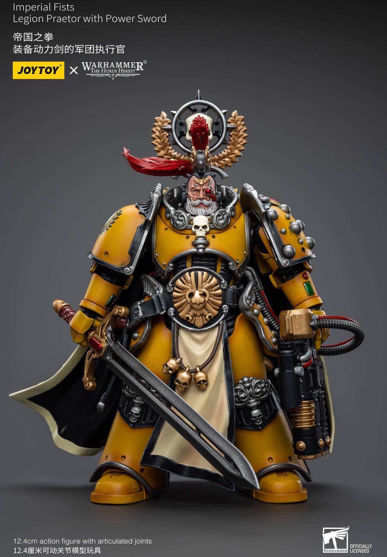Joy Toy Imperial Fists Legion Praetor with Power Sword | 6973130379138
