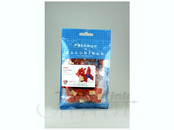 Pokémon - Pokemon - Lizardon - Mini Collection Series, Nanoblock (NBPM-008), Pokémon x Nanoblock(Kawada)