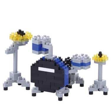 Nanoblock Collection Series Drum Set Blue "Instruments" | 4972825201947