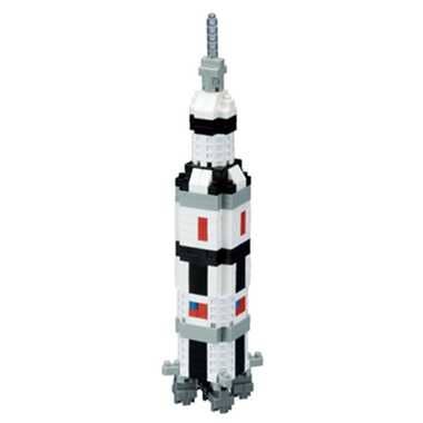 Nanoblock Sight to See Series Saturn V Rocket "Space" | 4972825202807