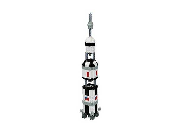 Nanoblock Sight to See Series Saturn V Rocket "Space" | 4972825202807