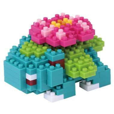 Pokémon - Pokemon - Fushigibana - Mini Collection Series, Nanoblock (NBPM-018), Pokémon x Nanoblock(Kawada)