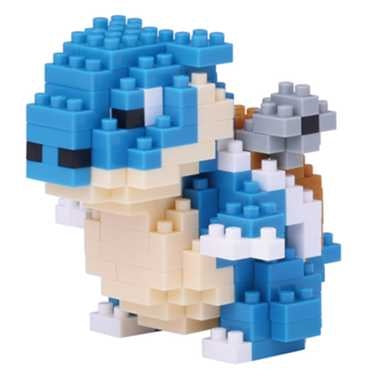 Pokémon - Pokemon - Kamex - Mini Collection Series, Nanoblock (NBPM-019), Pokémon x Nanoblock(Kawada)