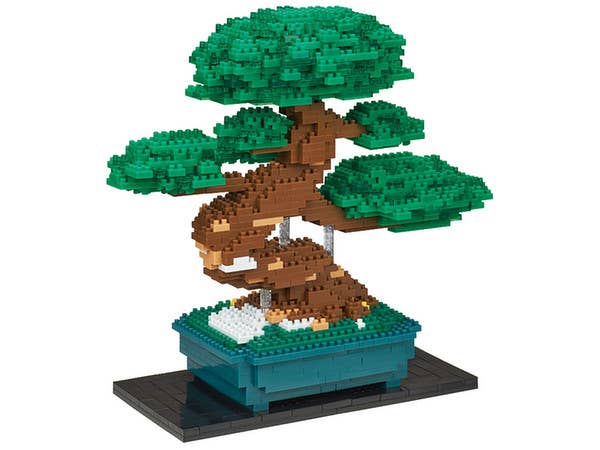 Nanoblock Advanced Hobby Series Bonsai Matsu Deluxe Edition "World Famous" | 4972825210116