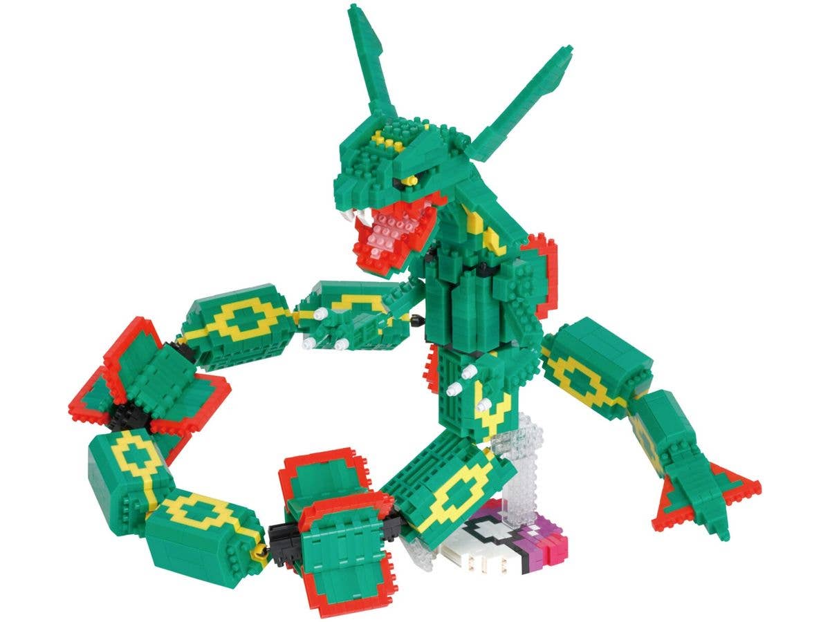 Pokémon - Pokemon - Rayquaza - Nanoblock, Pokémon x Nanoblock - Extreme DX(Kawada) | 4972825220481