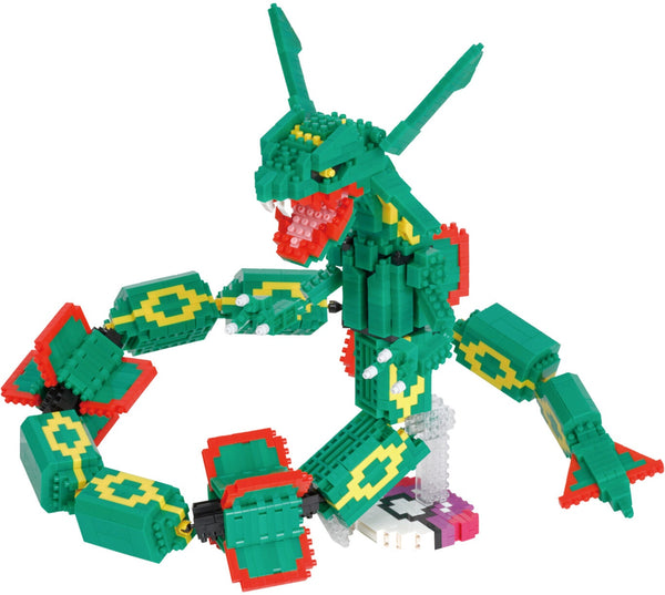 Pokémon - Pokemon - Rayquaza - Nanoblock, Pokémon x Nanoblock - Extreme DX(Kawada)