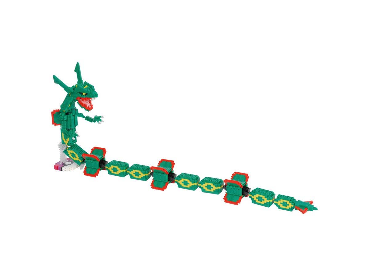 Pokémon - Pokemon - Rayquaza - Nanoblock, Pokémon x Nanoblock - Extreme DX(Kawada) | 4972825220481