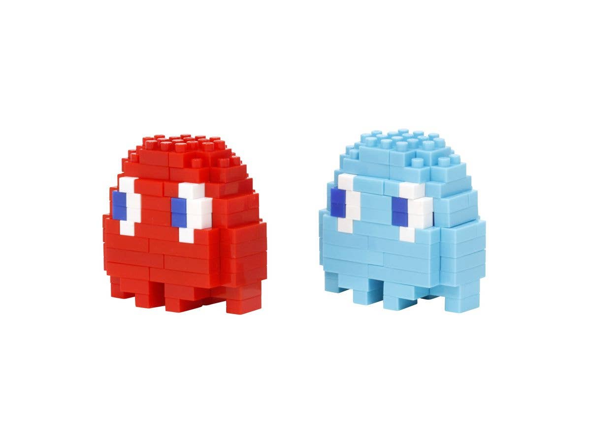 Nanoblock Character Collection Series, Blinky & Inky 'Pac-Man' | 4972825222089