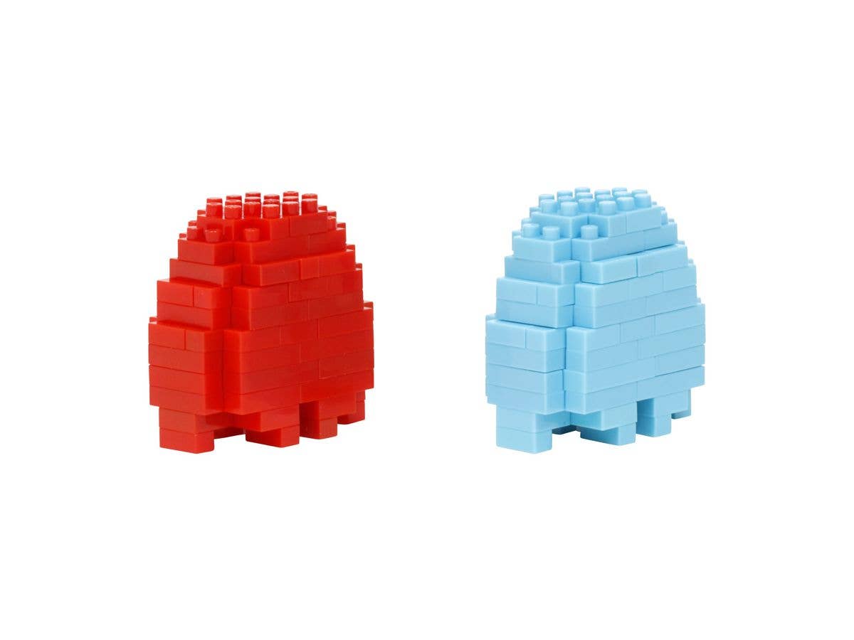 Nanoblock Character Collection Series, Blinky & Inky 'Pac-Man' | 4972825222089