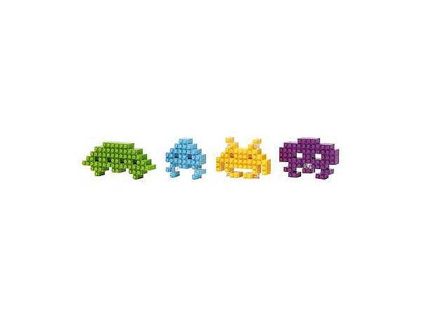 Nanoblock Character Collection Series, Invaders 'Space Invaders' | 4972825222102