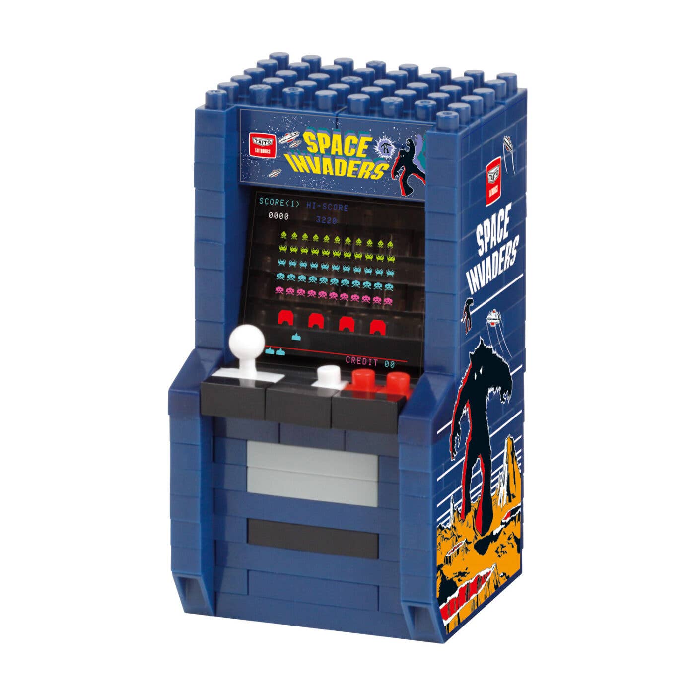 Nanoblock Character Collection Series, Space Invaders Arcade Cabinet 'Space Invaders' | 4972825222119