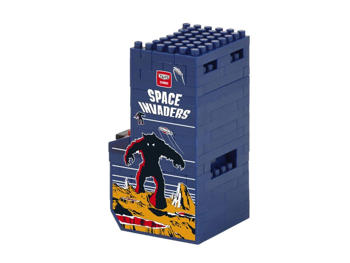 Nanoblock Character Collection Series, Space Invaders Arcade Cabinet 'Space Invaders' | 4972825222119