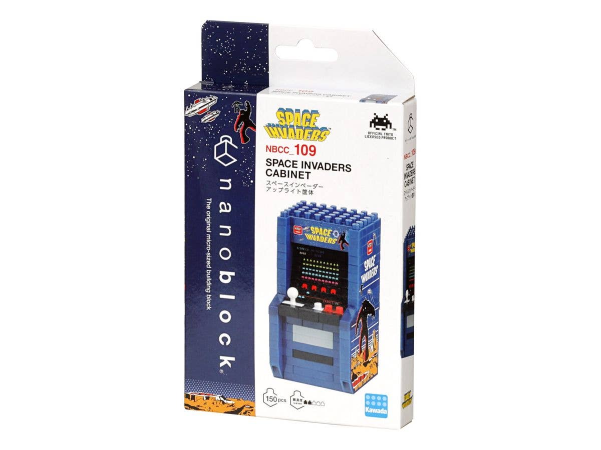 Nanoblock Character Collection Series, Space Invaders Arcade Cabinet 'Space Invaders' | 4972825222119