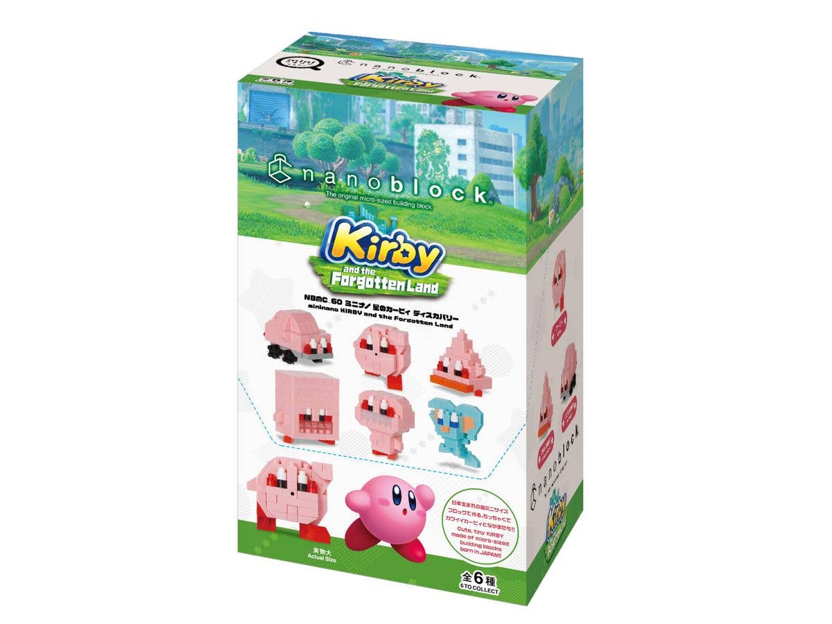 Nanoblock Kirby and the Forgotten Land (Blind Box of 6) "Kirby" | 4972825222720