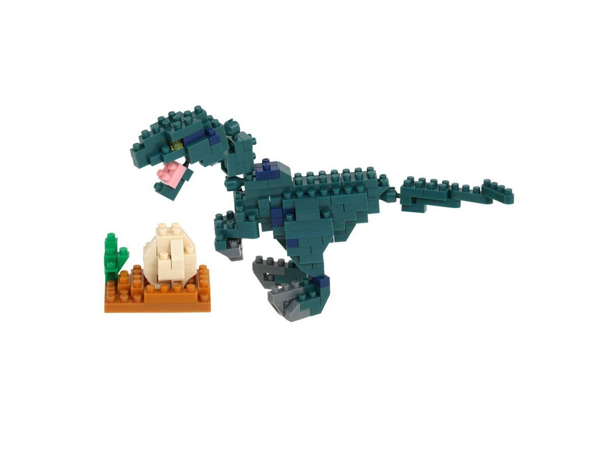 Nanoblock Collection Series Velociraptor "Dinosaurs" | 4972825223796