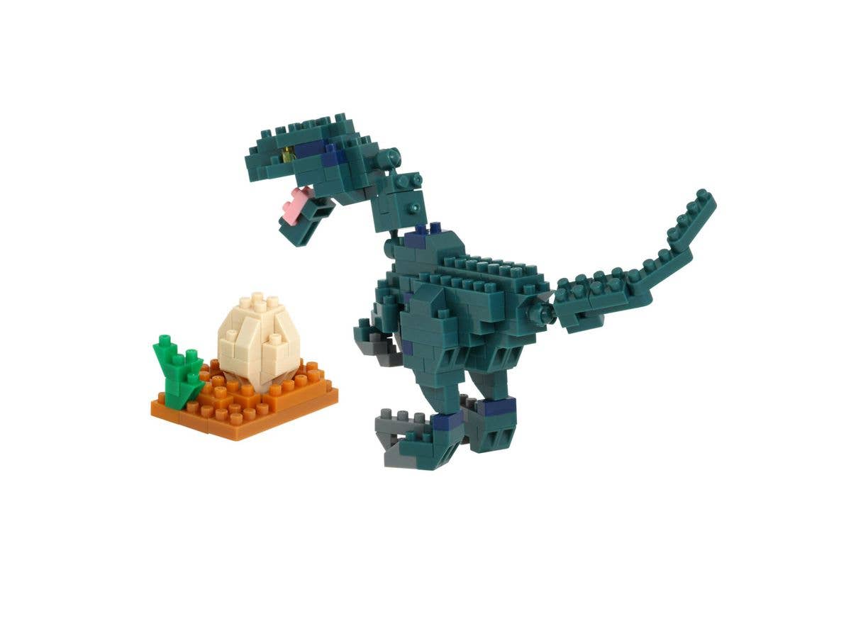 Nanoblock Collection Series Velociraptor "Dinosaurs" | 4972825223796