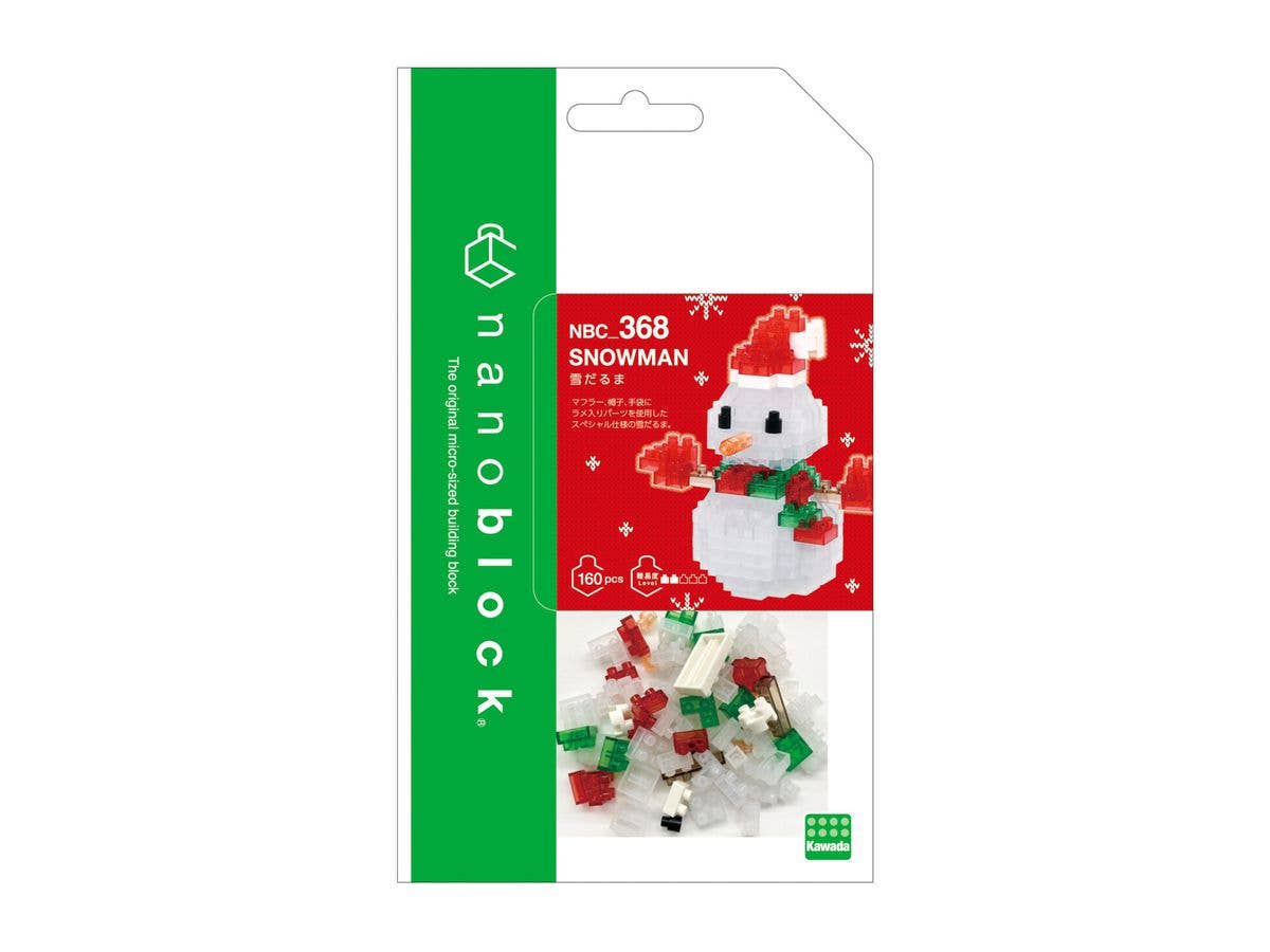 Nanoblock Collection Series, Snowman "Christmas" | 4972825223871
