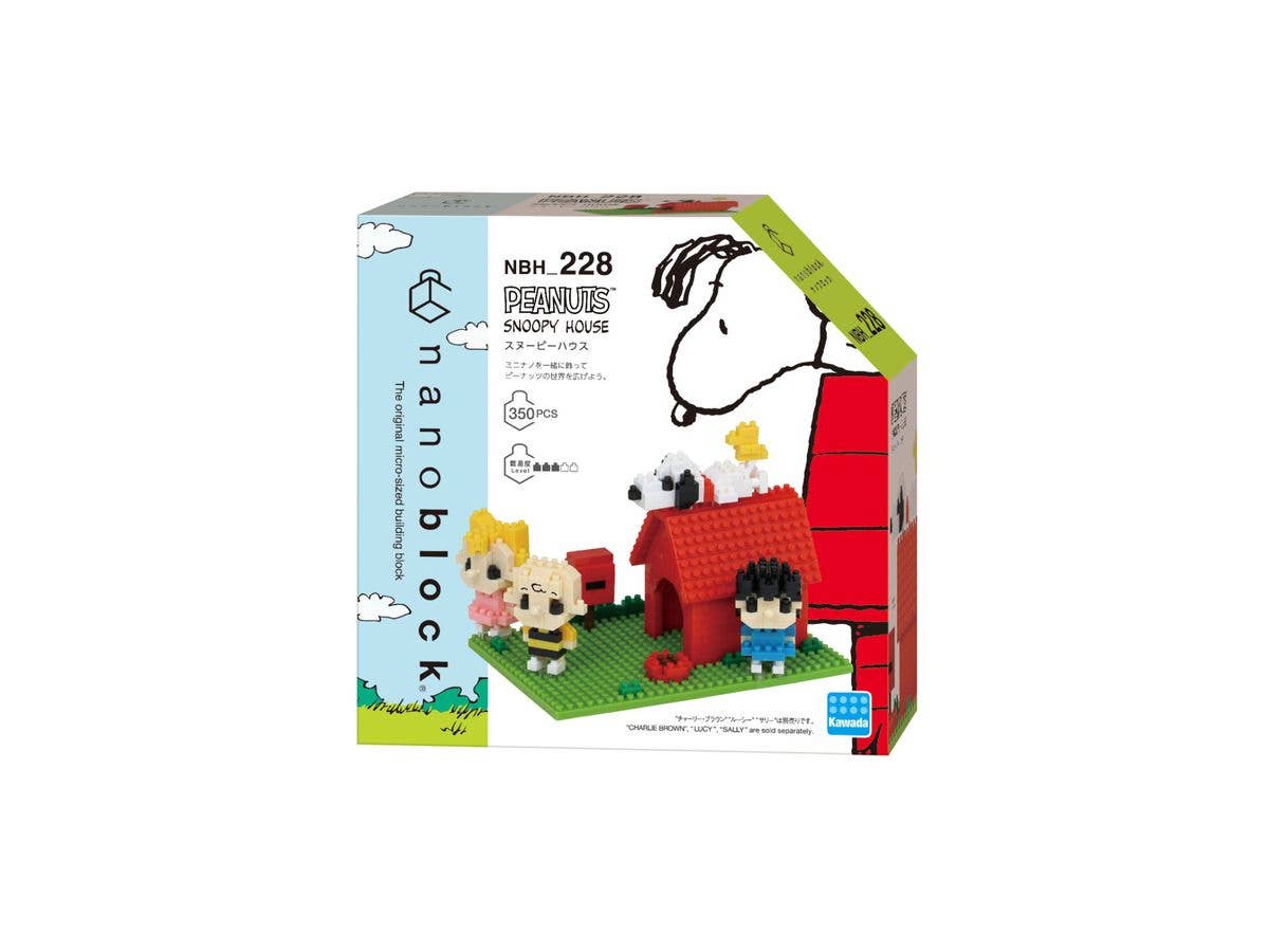 Nanoblock Sights to See Series Snoopy House "PEANUTS" | 4972825224045