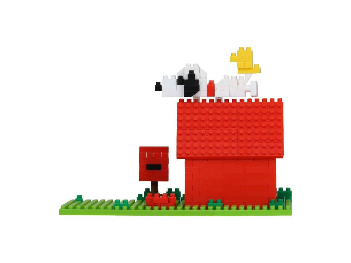 Nanoblock Sights to See Series Snoopy House "PEANUTS" | 4972825224045