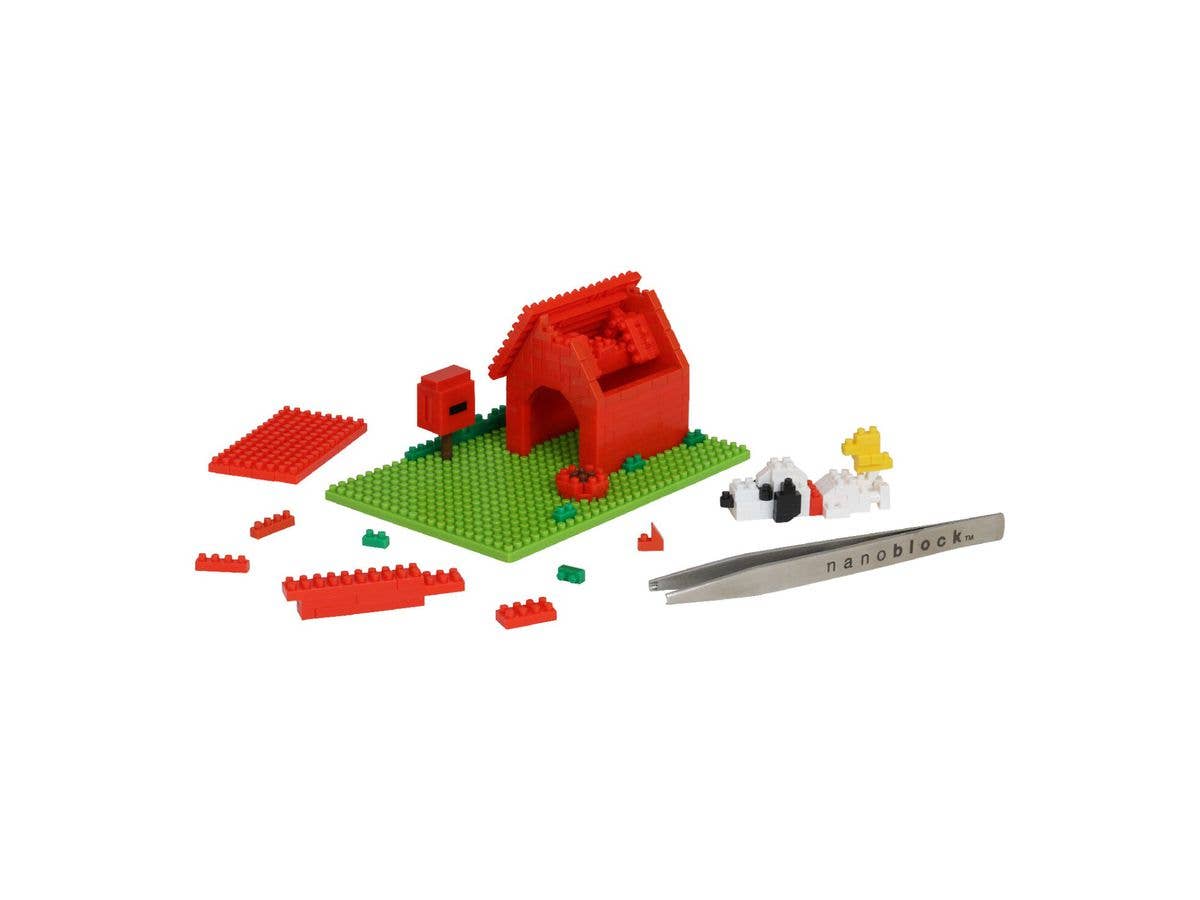 Nanoblock Sights to See Series Snoopy House "PEANUTS" | 4972825224045