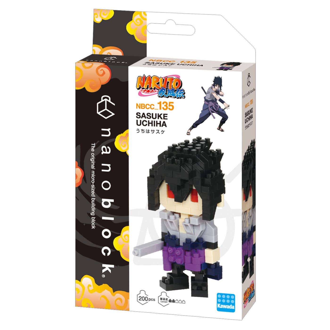 Nanoblock Character Collection Series Sasuke Uchiha "Naruto Shippuden" | 4972825224229