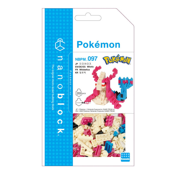 Pokémon - Pokemon - Milokaross - Nanoblock, Pokémon x Nanoblock(Kawada)