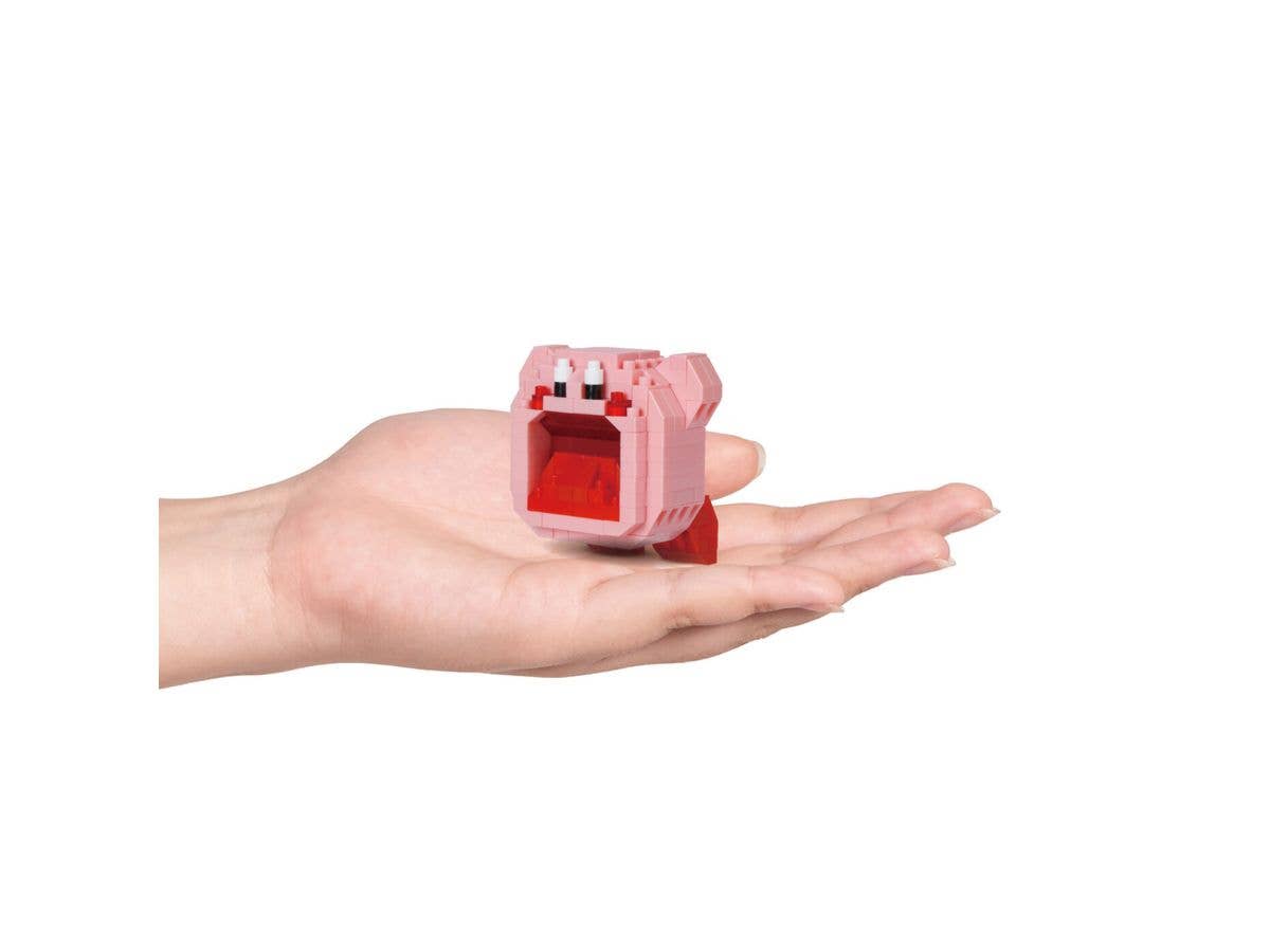 Nanoblock Character Collection Series Inhaling Kirby "Kirby" | 4972825227497