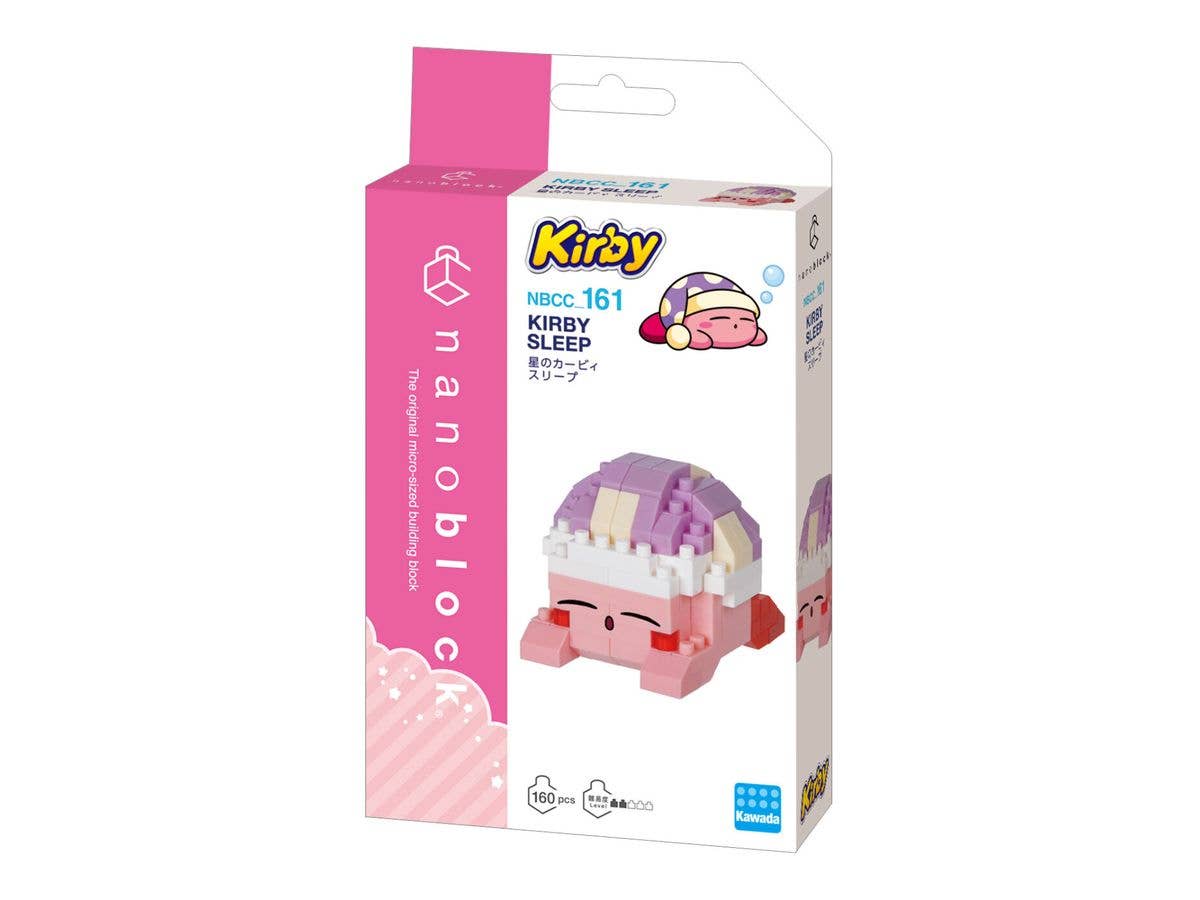 Nanoblock Character Collection Series Sleeping Kirby "Kirby" | 4972825227503