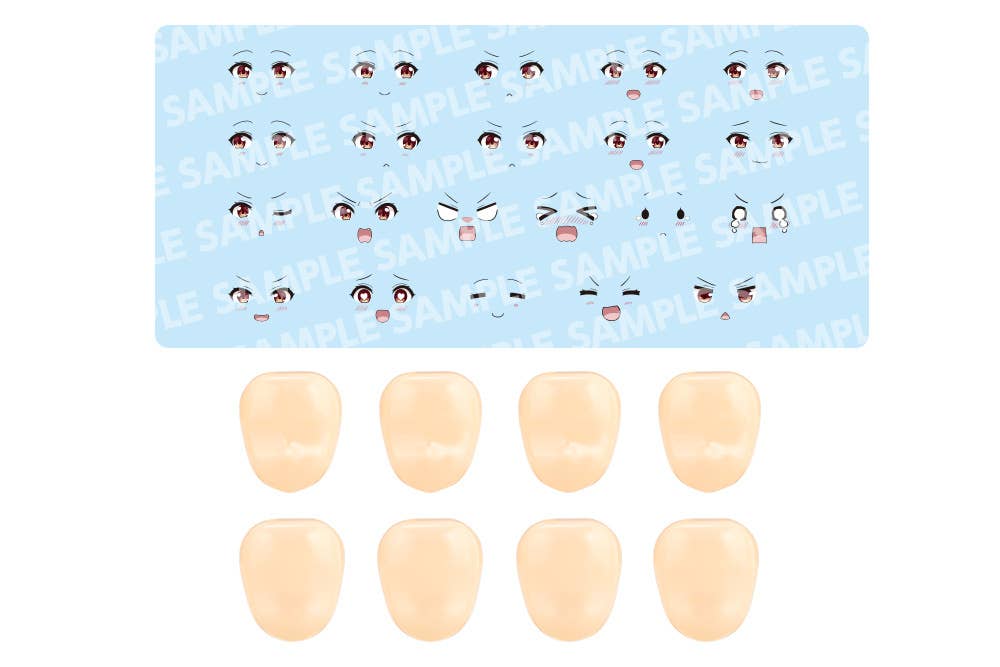 KOTOBUKIYA CUSTOMIZED FACE & DECAL SET Vol.8 [DESIGNED BY RAGHO FOR EMMA KOISHIKAWA A] | 4934054076512