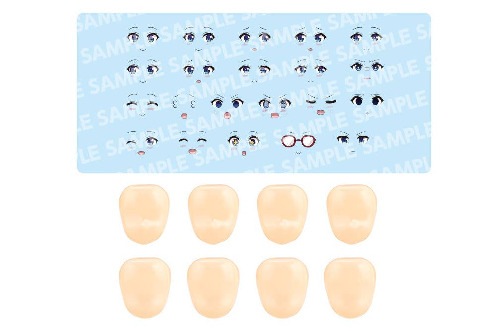 KOTOBUKIYA CUSTOMIZED FACE & DECAL SET Vol.9 [DESIGNED BY RAGHO FOR KOYOMI TAKANASHI A] | 4934054076529